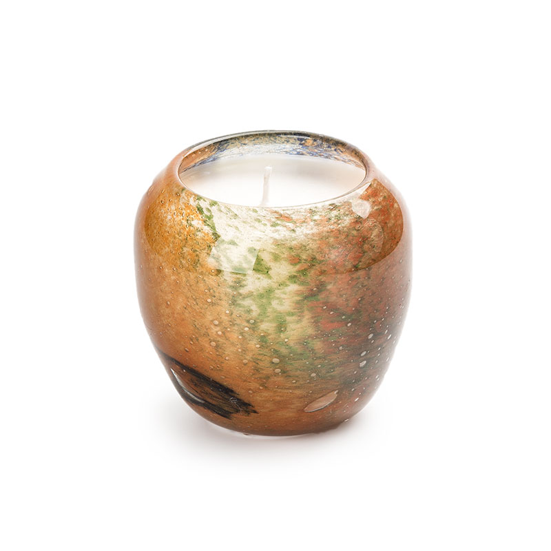 Φυσητό γυαλί με αρωματικό φυτικό κερί
